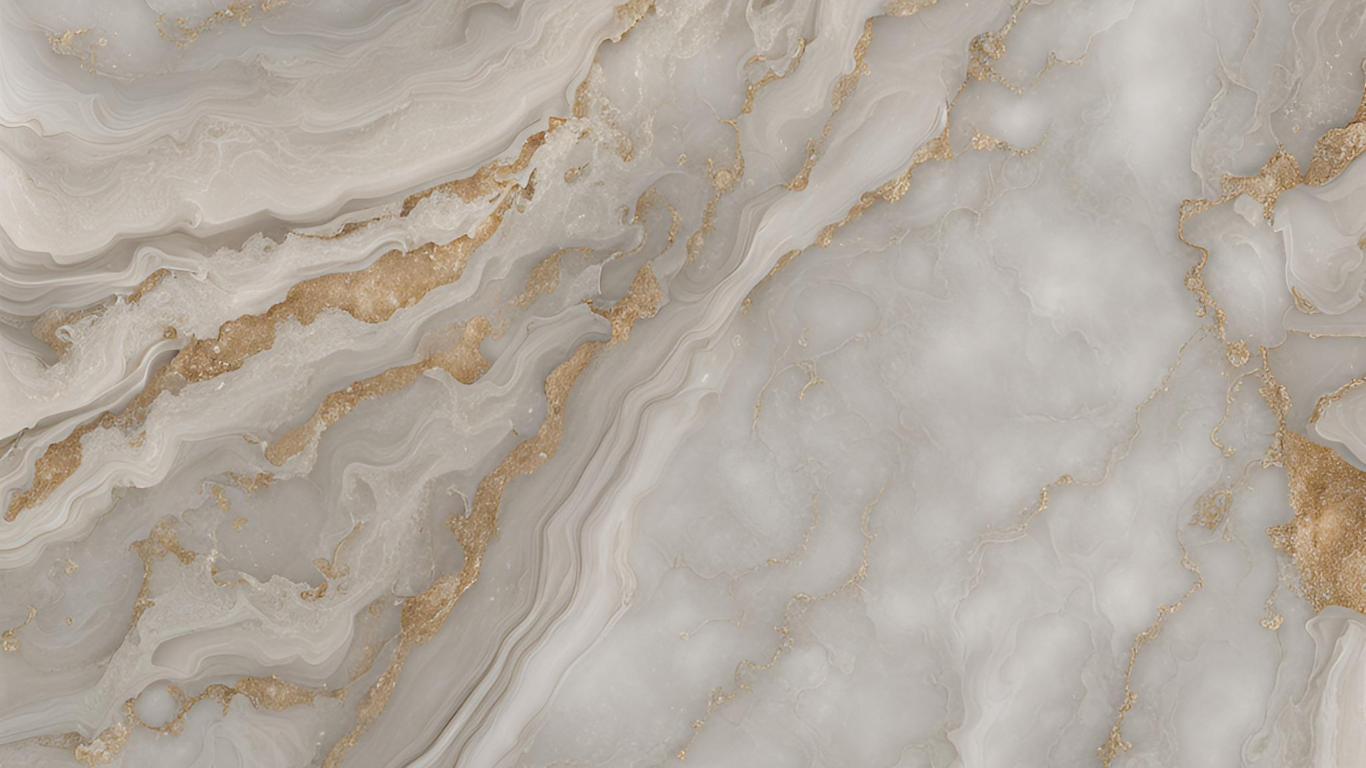 a close up of a goldish marble